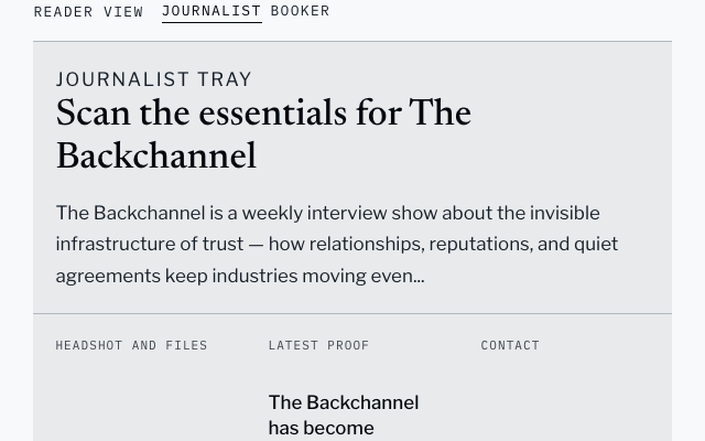 Preview of Podcaster example